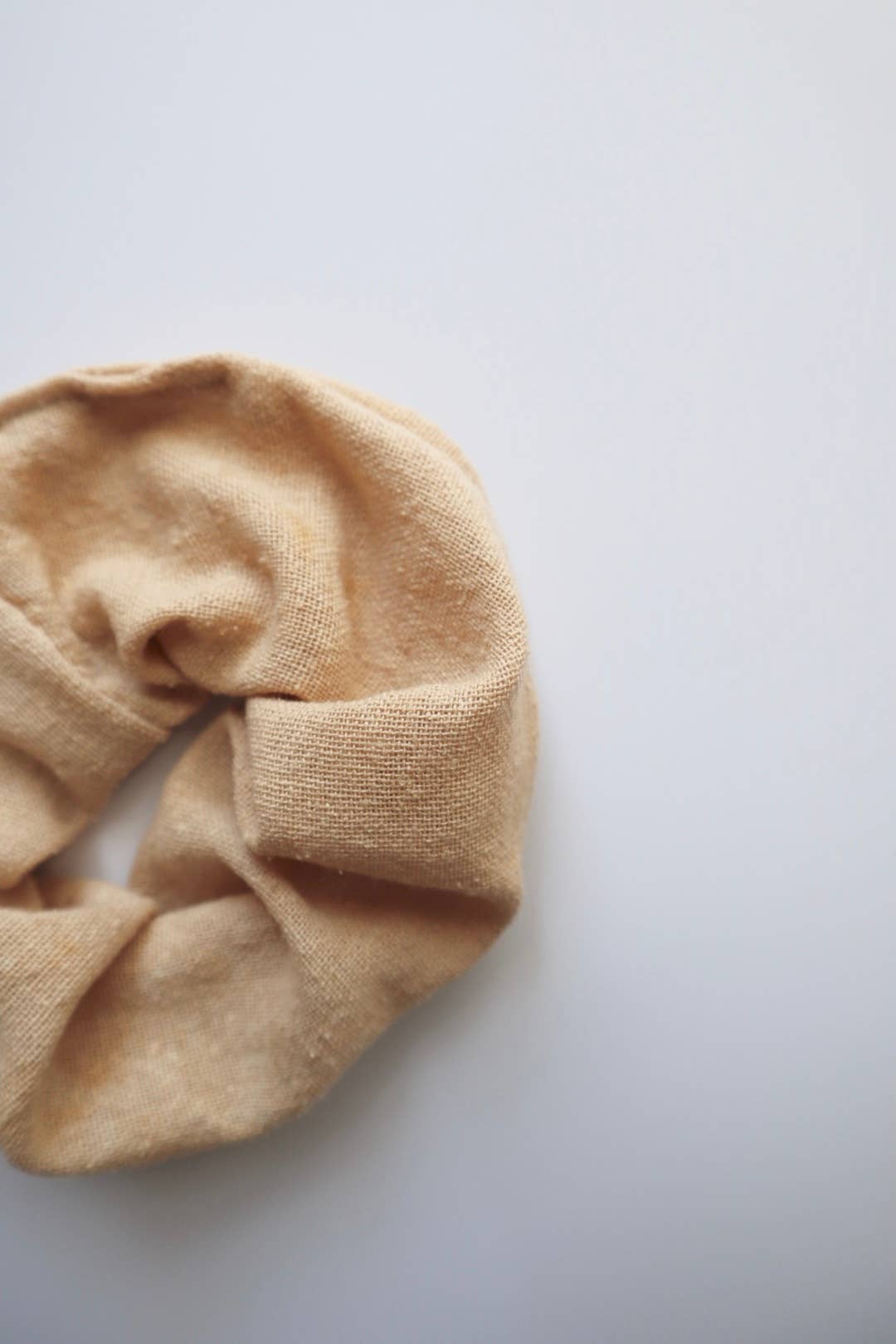 Raw Silk Naturally Dyed Hair Scrunchies