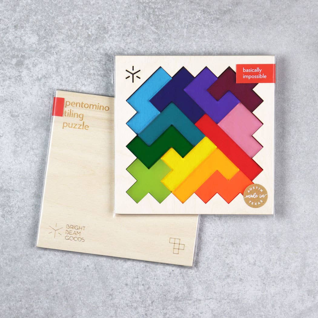 Rainbow Square Pentomino Puzzle