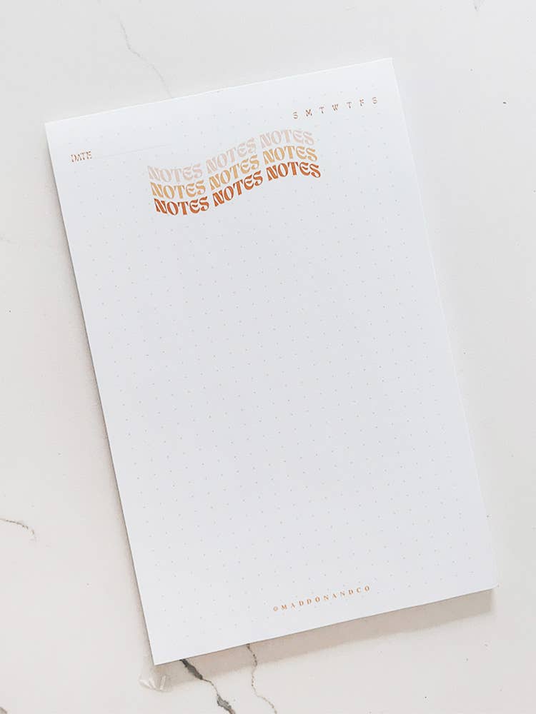 "Notes Notes Notes" Notepad