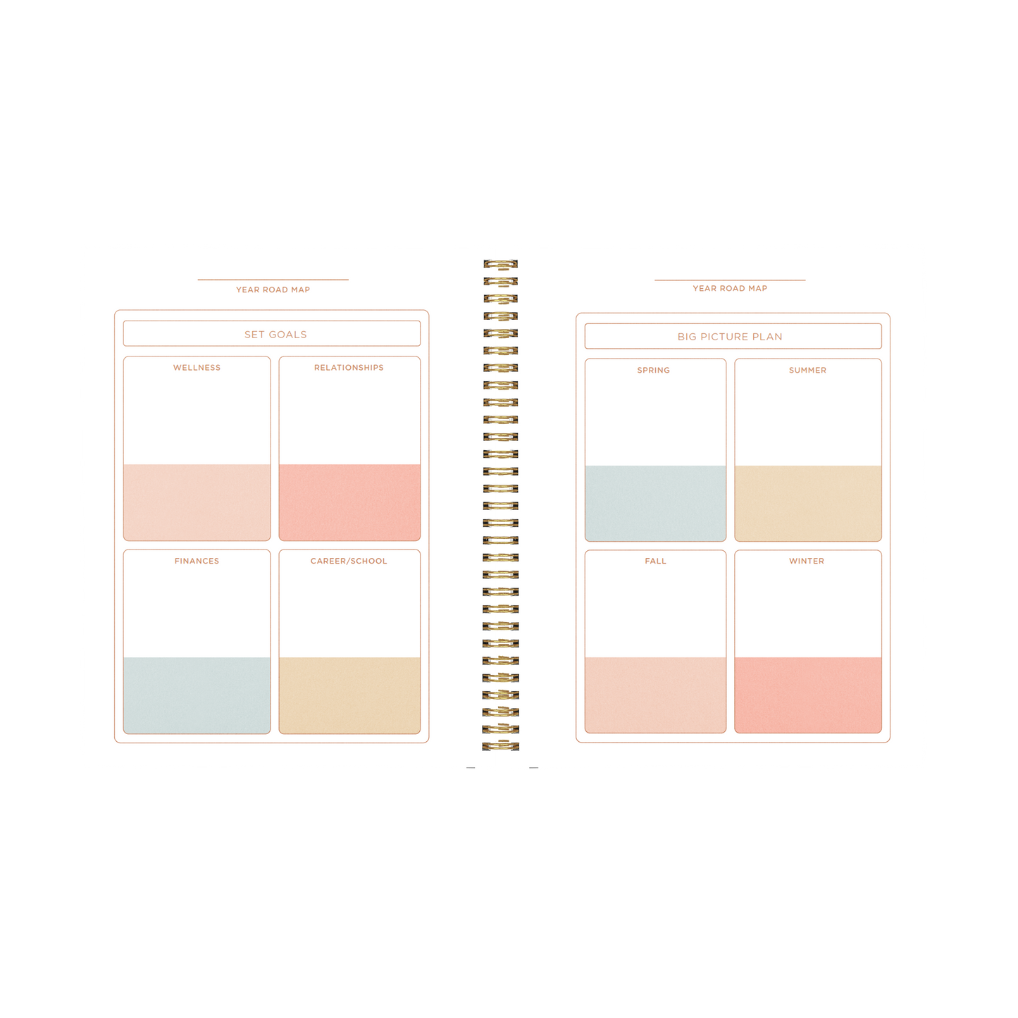 Perpetual Planner - Color Block