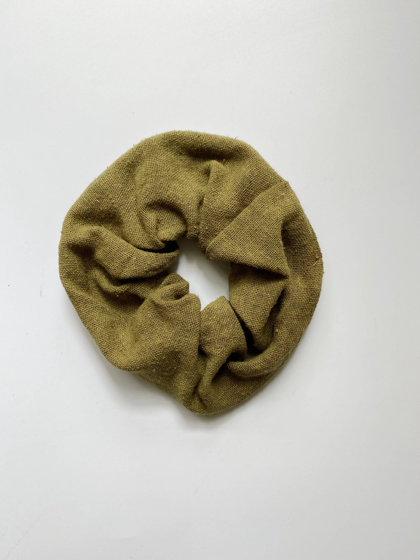 Raw Silk Naturally Dyed Hair Scrunchies