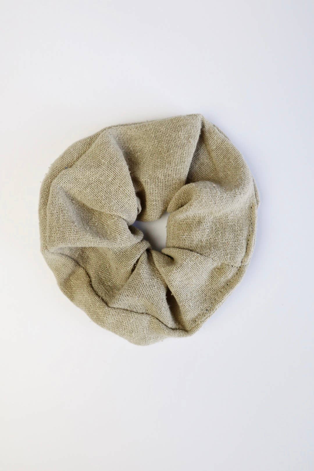 Raw Silk Naturally Dyed Hair Scrunchies