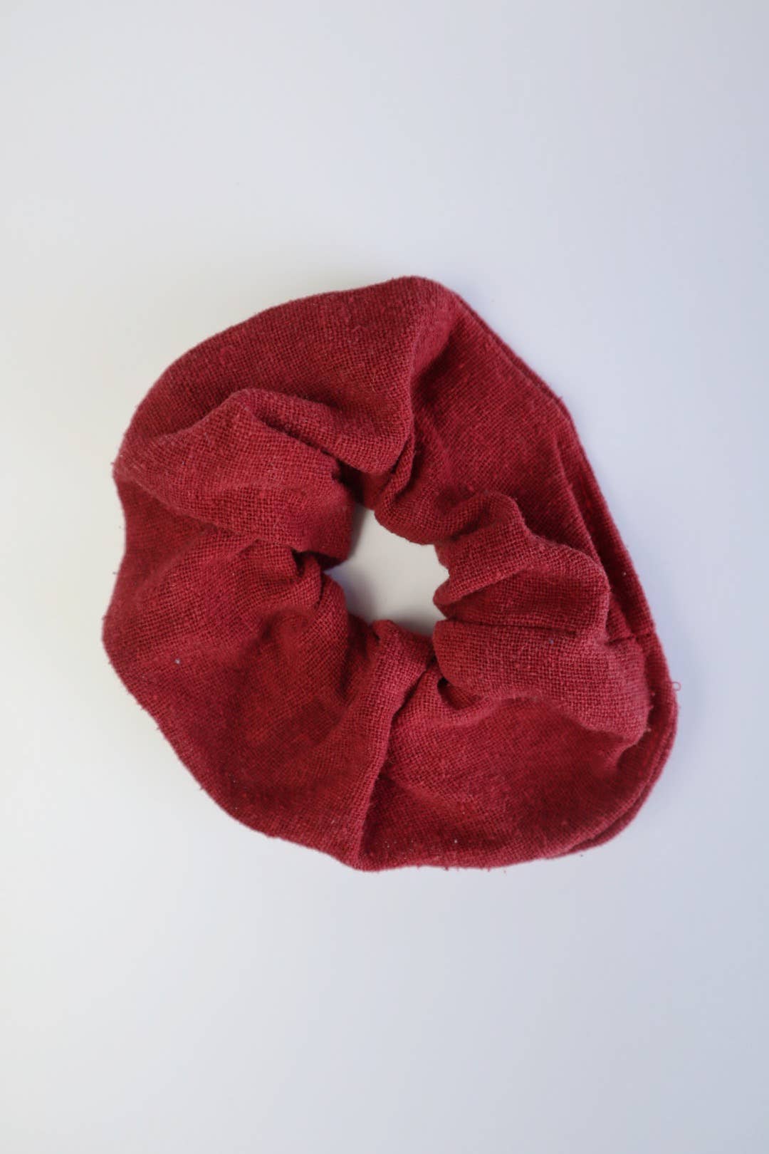 Raw Silk Naturally Dyed Hair Scrunchies