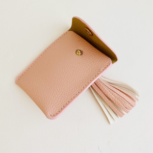 Mini Wallet Key Chain w/ Tassel