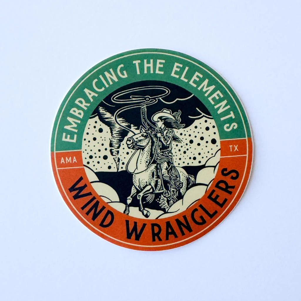 Wind Wranglers Sticker