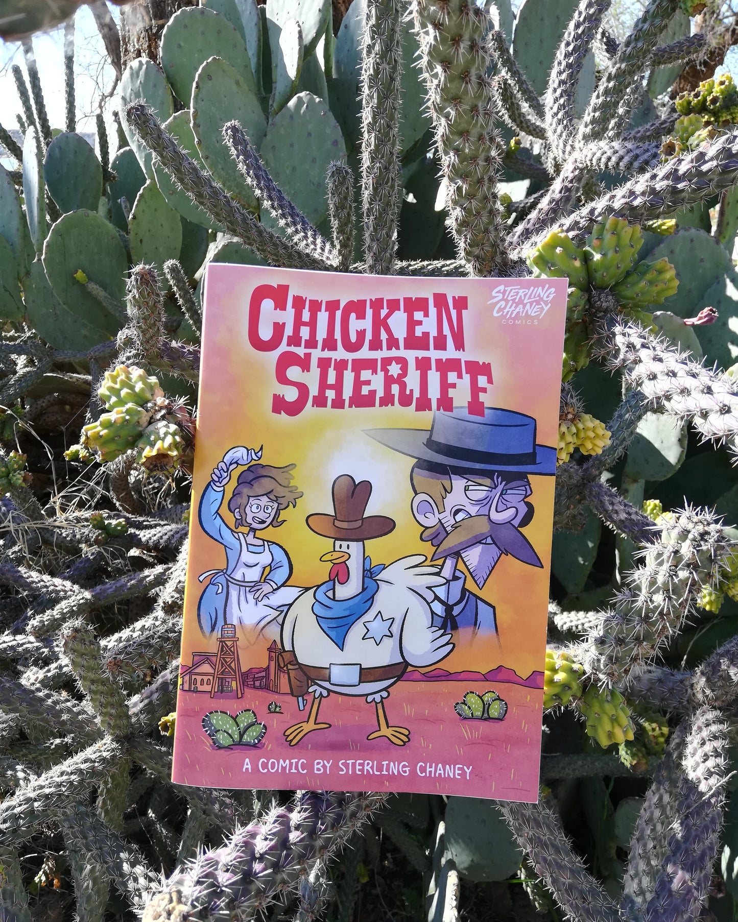 Chicken Sheriff - Comic Book by Sterling Chaney