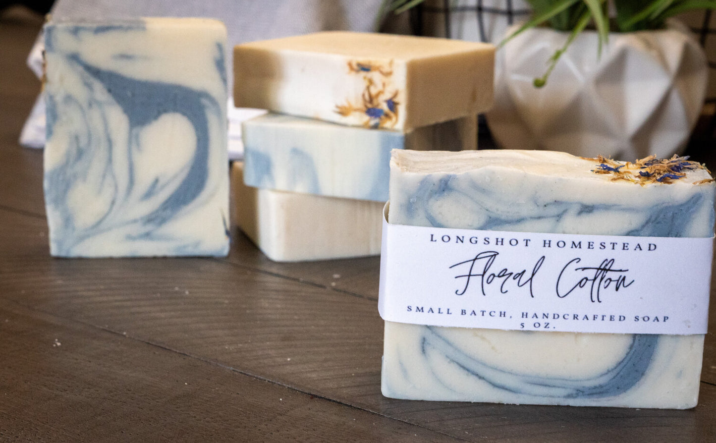 Floral Cotton Soap