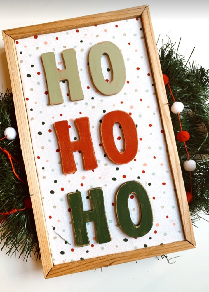 Ho Ho Ho - thick letters