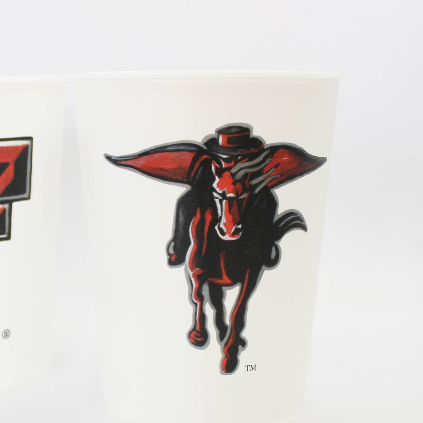 Texas Tech Logo Reusable Cup Set