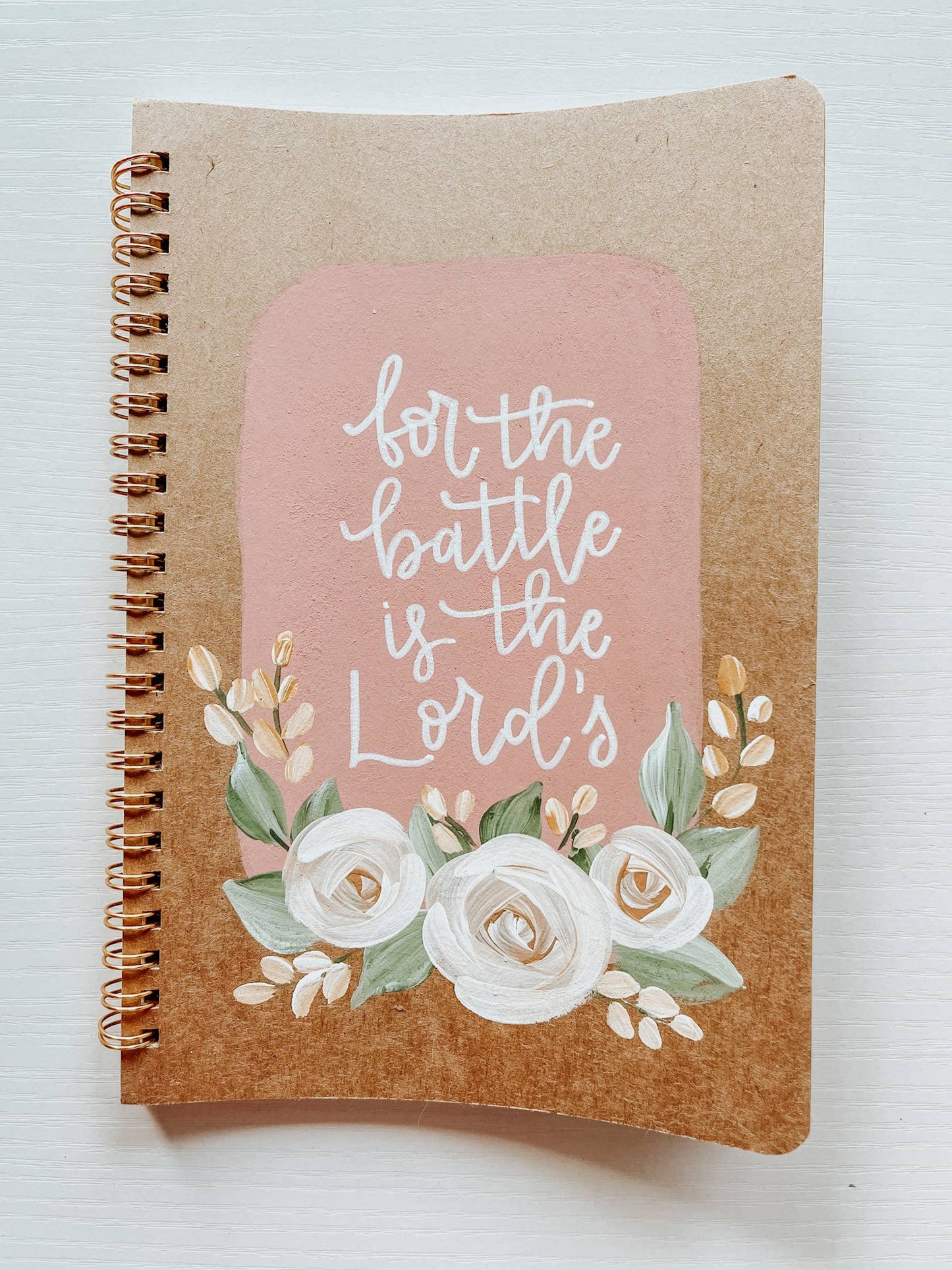 Hand-Painted Journal - Floral Style