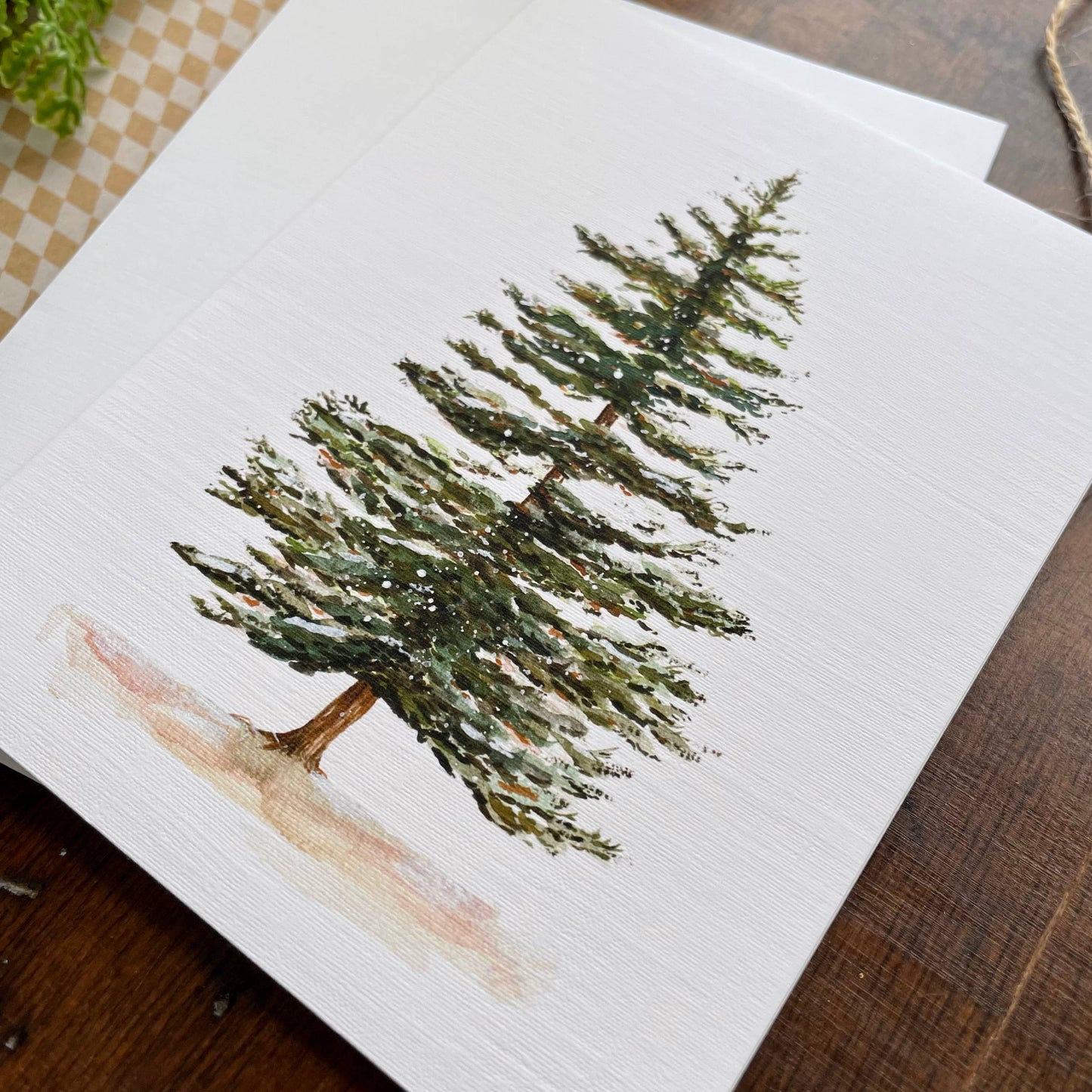 Pine Tree Card