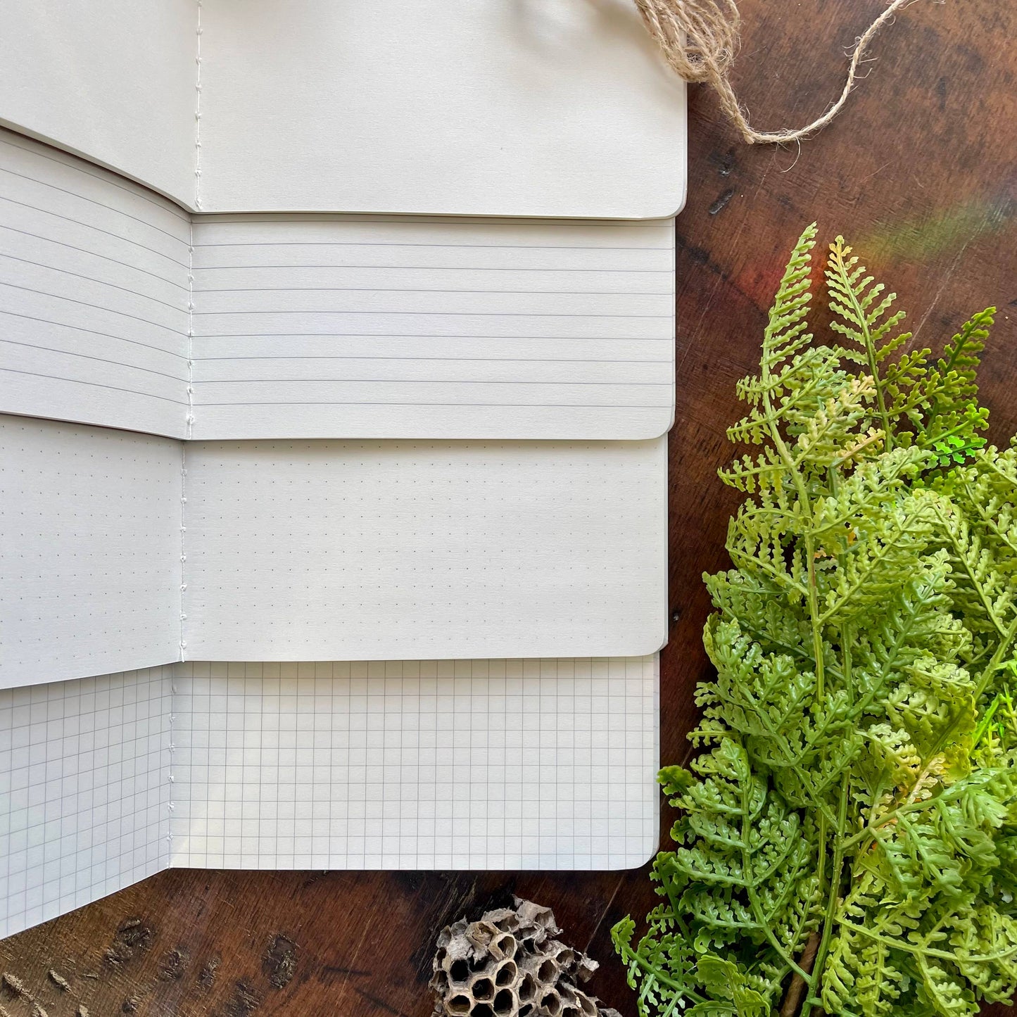 Monstera Adansonii Handprinted Notebook