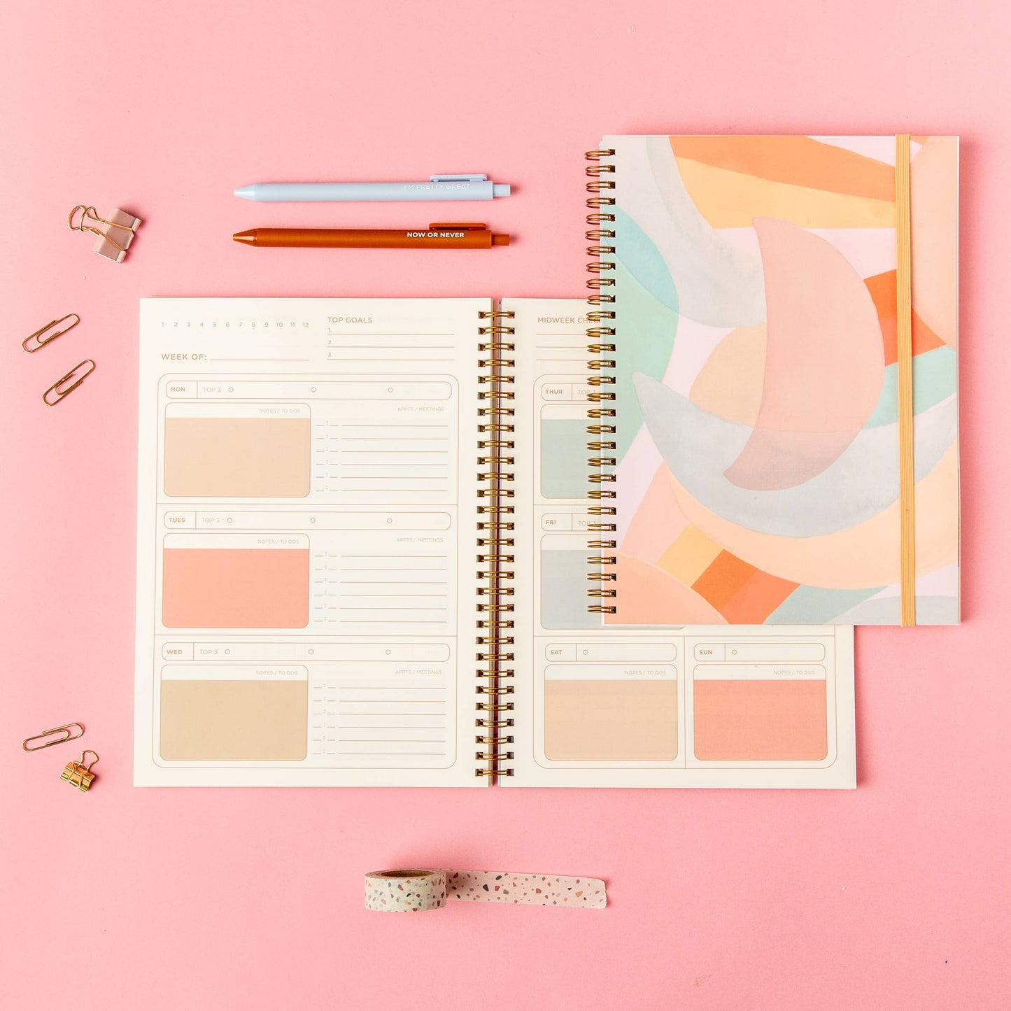 Perpetual Planner - Color Block