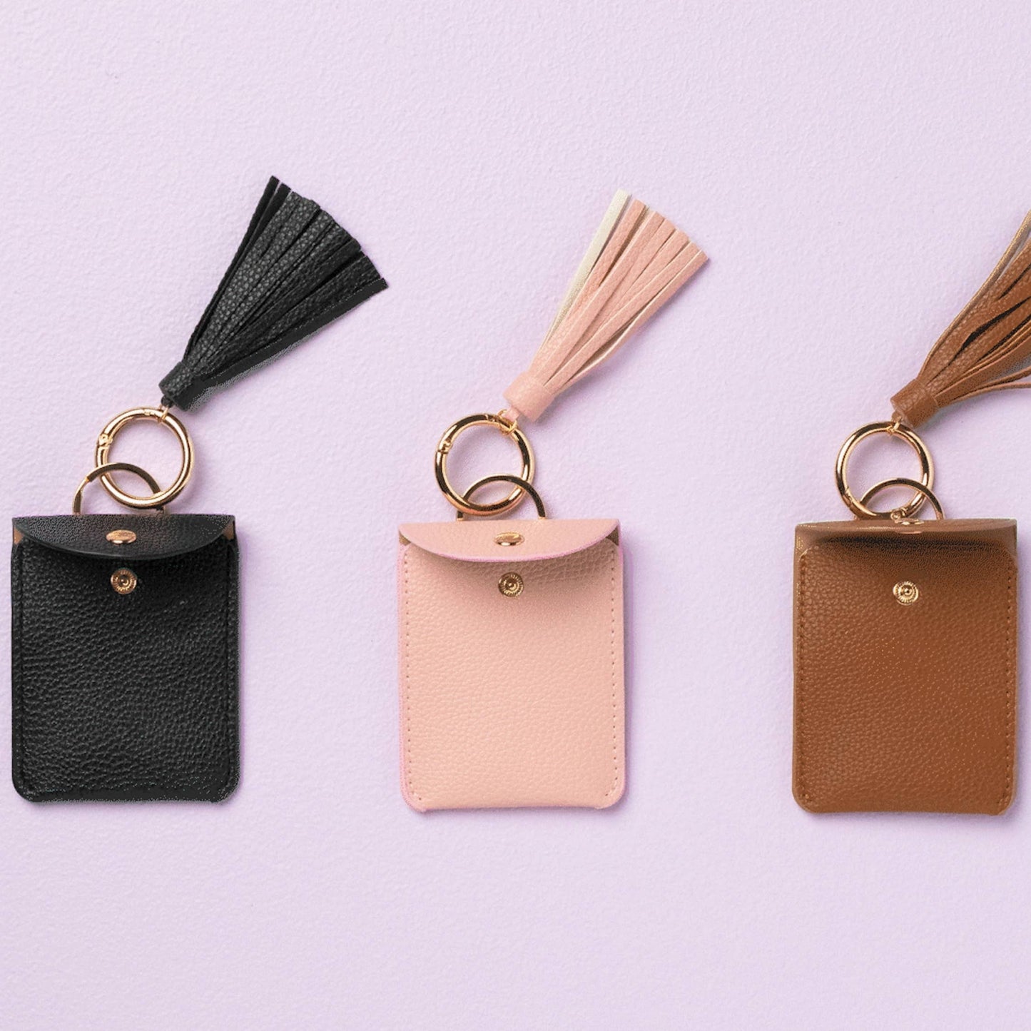 Mini Wallet Key Chain w/ Tassel