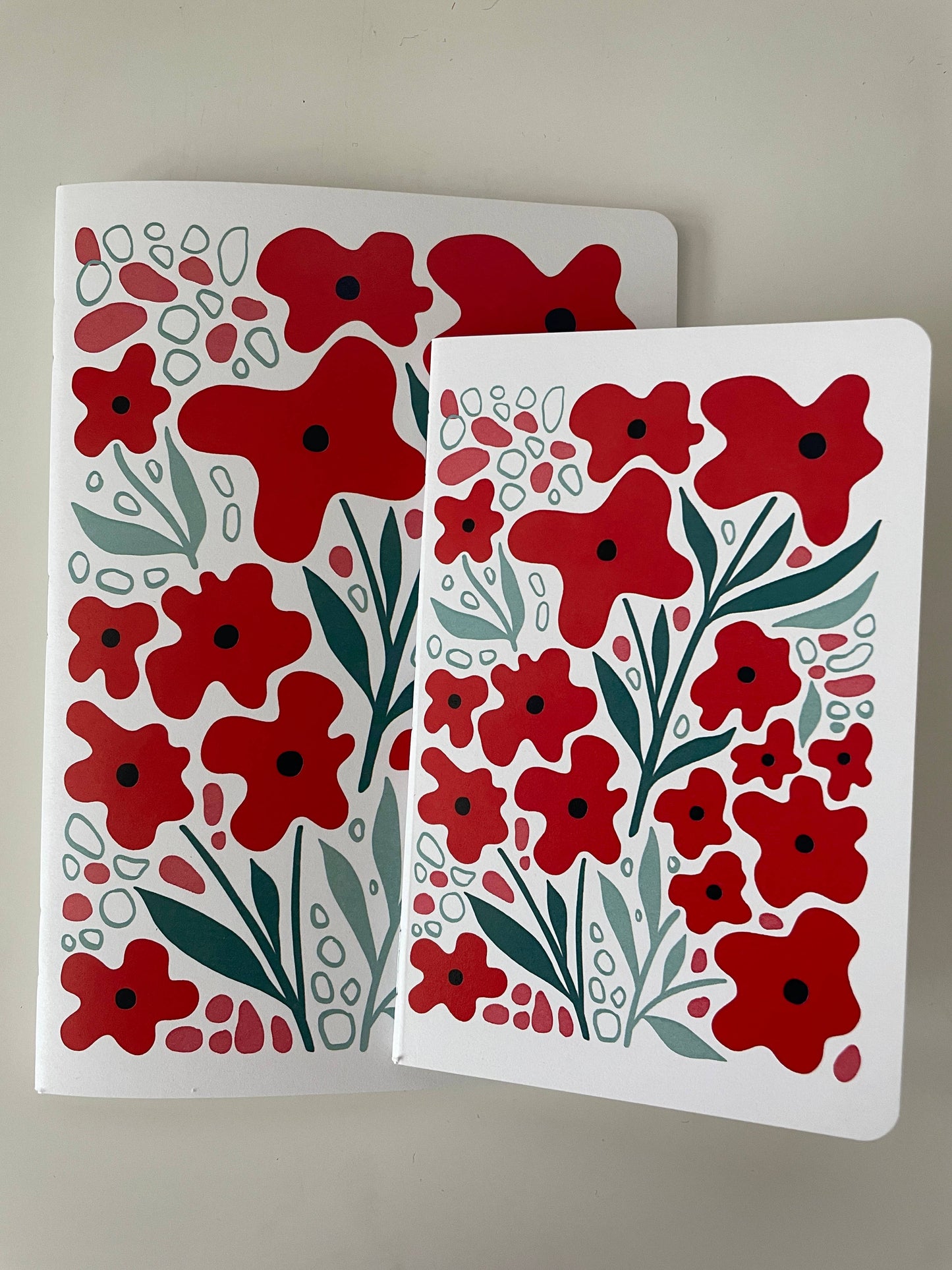 Poppy Floral Notebook