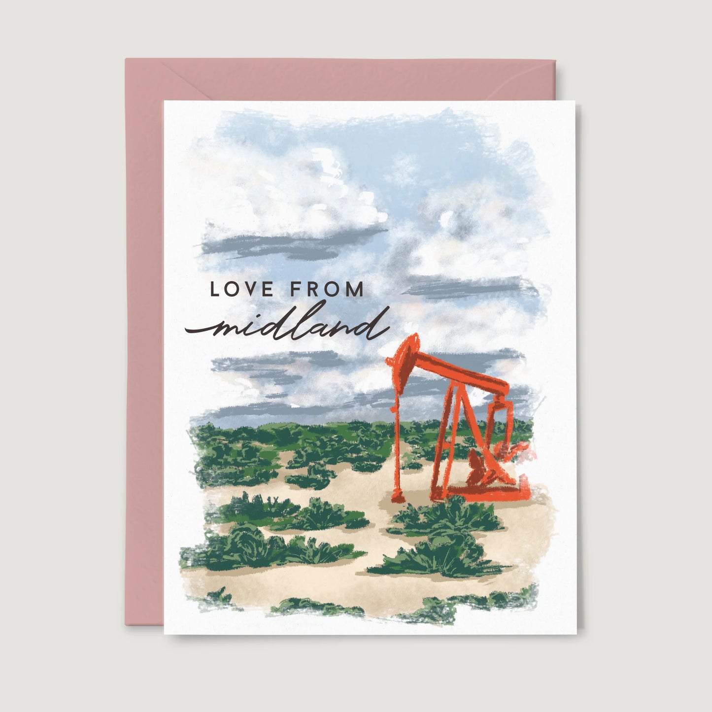 Love From Midland Print