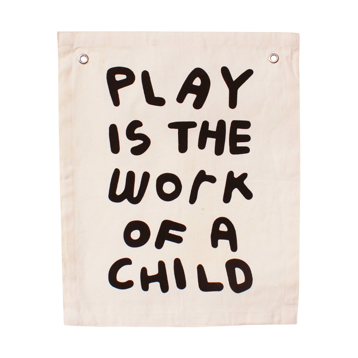 Play is the Work of a Child Banner