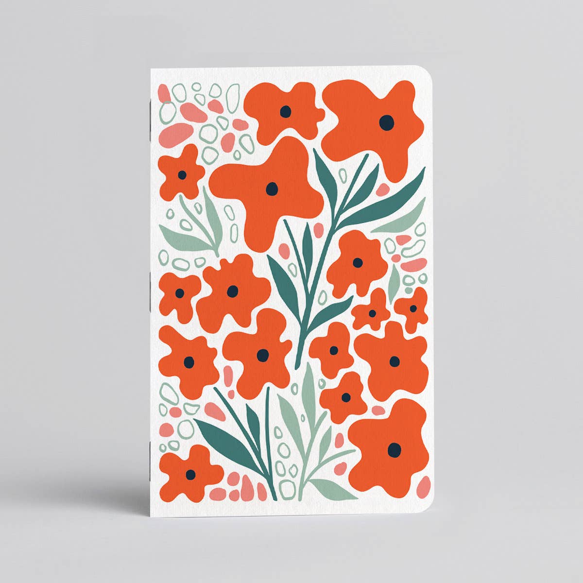 Poppy Floral Notebook