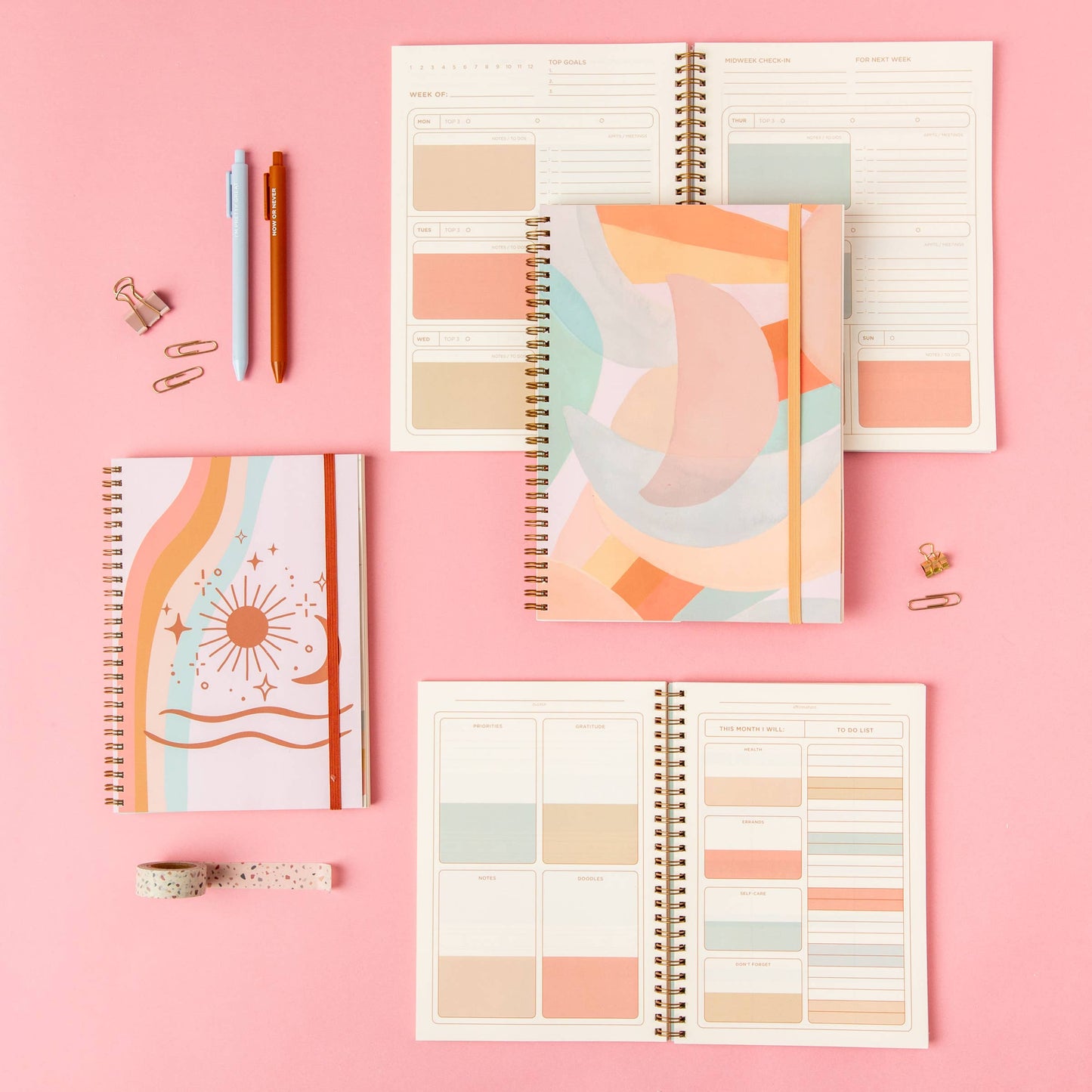 Perpetual Planner - Color Block