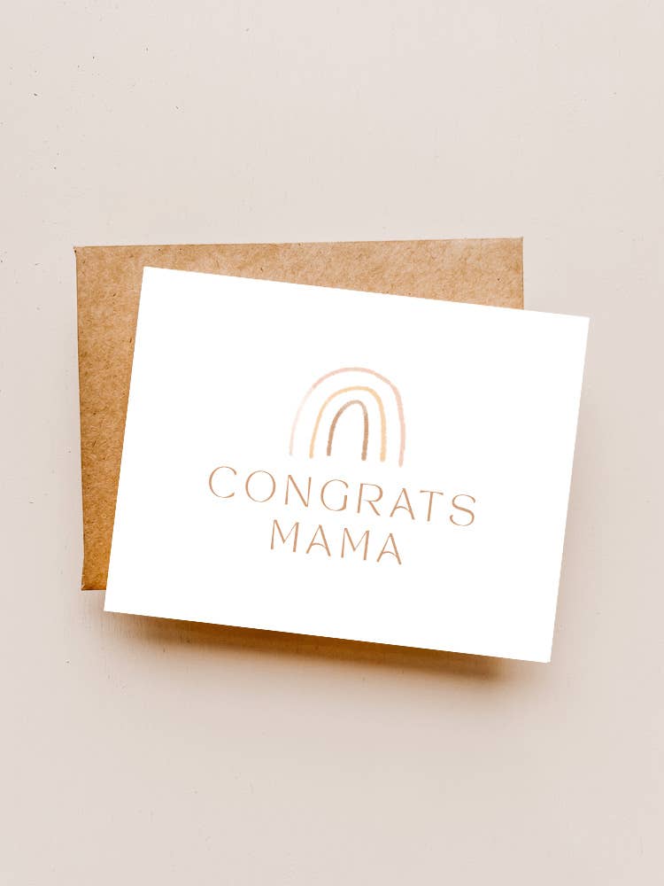 "Congrats Mama" Card