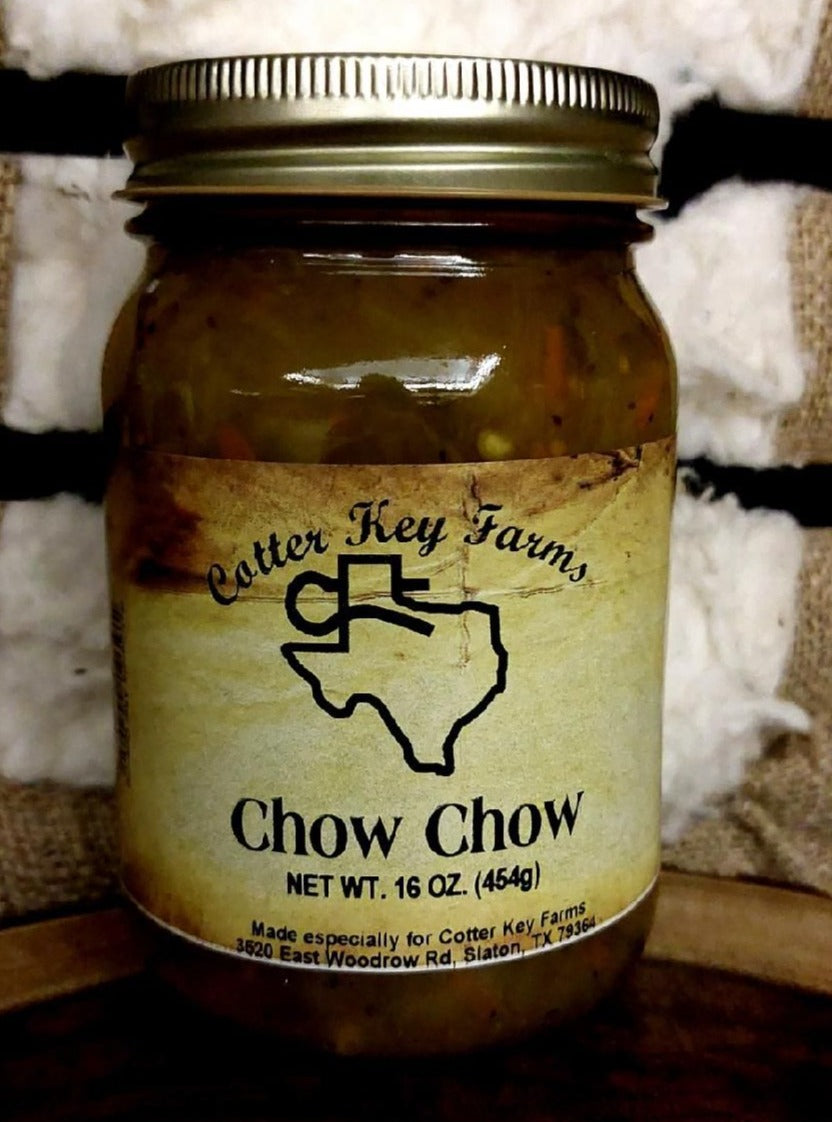 Cotter Key Farms, Lubbock, Texas, Out West Mercantile, Pecan Ridge, Slaton, Texas, Bakery, Gift Shop, Salsas, Sauces, Jams, Gift Items, Near Lubbock,  Chow Chow, Pickle Relish