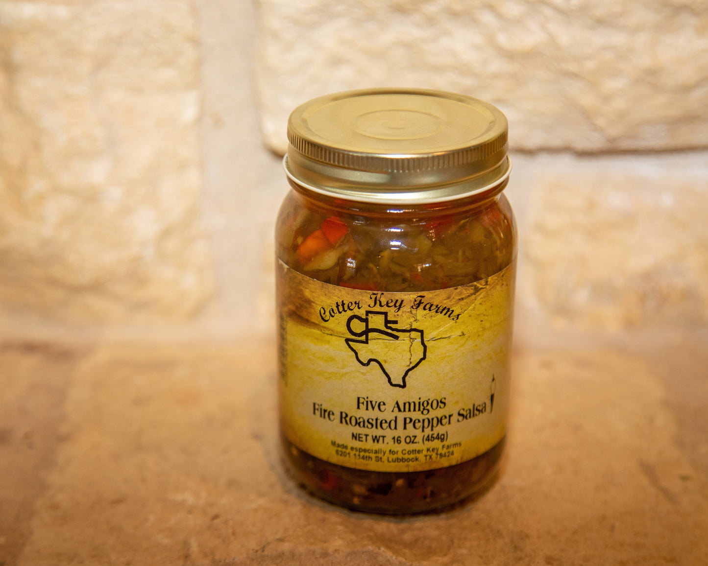 Five Amigos Fire roasted Pepper Salsa