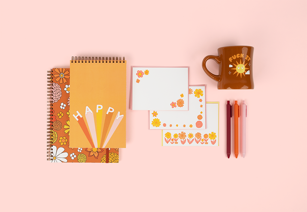 Flower Power Notebook